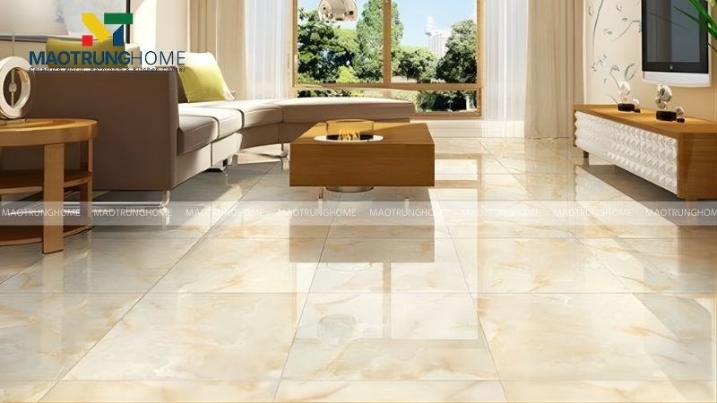 Mẫu gạch 50x50 cho phòng khách và phòng ngủ