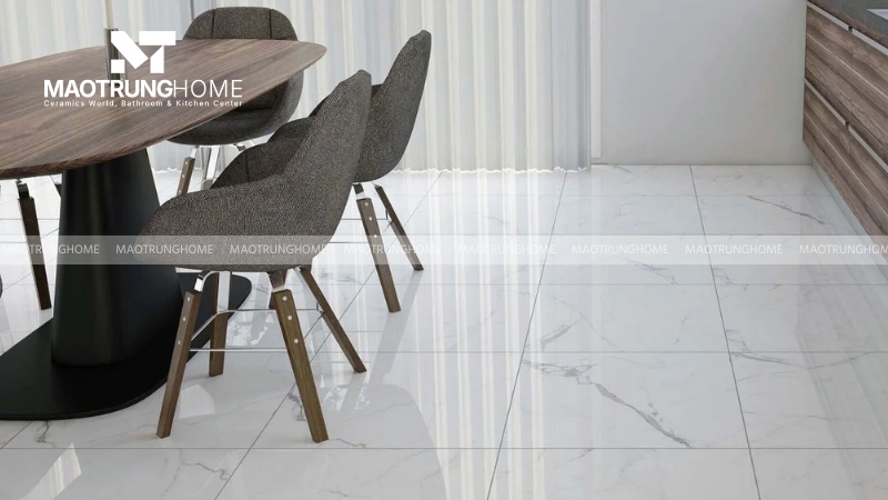Mẫu gạch trắng vân mây