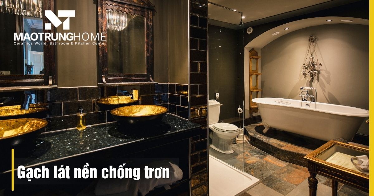 Gạch lát nền chống trơn