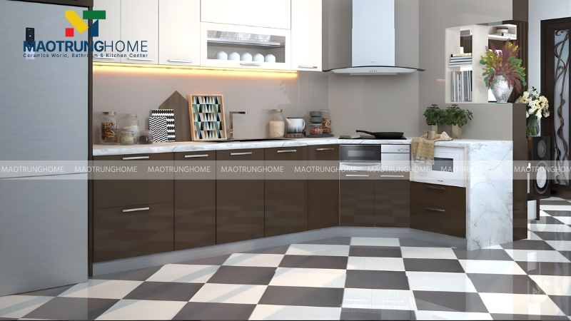 Bạn cần chọn gạch chịu được áp lực của đồ nội thất nặng