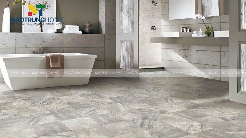 Gạch porcelain có độ hút nước dưới 0.5%