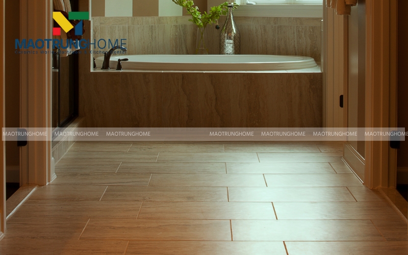 Tông màu vàng sồi mang lại cảm giác tươi sáng