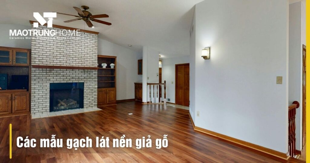 Các mẫu gạch giả gỗ