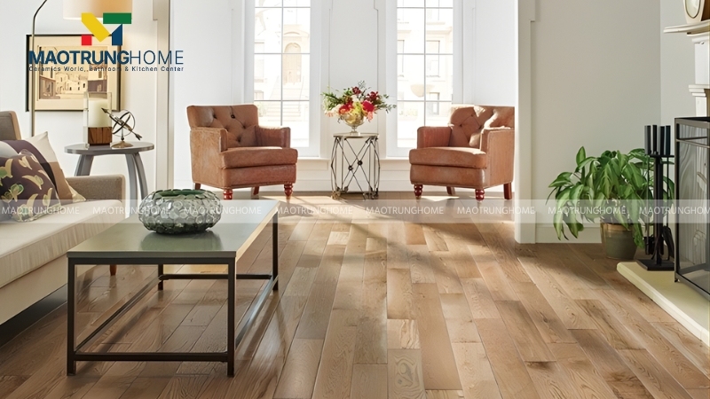 Mẫu gạch Granite vân gỗ bền bỉ