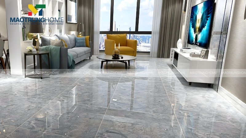 Mẫu gạch Granite men bóng sang trọng