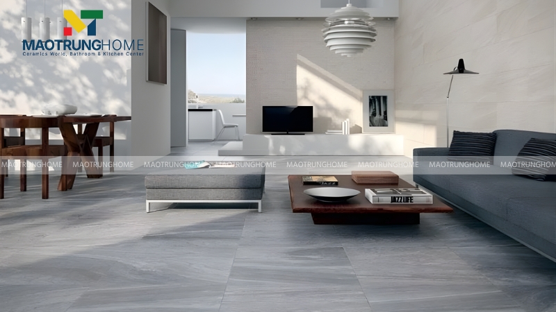 Gạch Granite men mờ tạo chiều sâu nghệ thuật