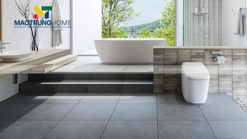 Gạch INAX họa tiết xi măng và phong cách hiện đại (Mẫu 7)