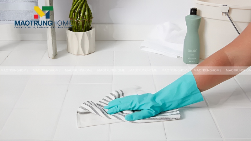Hướng dẫn thi công và bảo quản gạch lát nền INAX