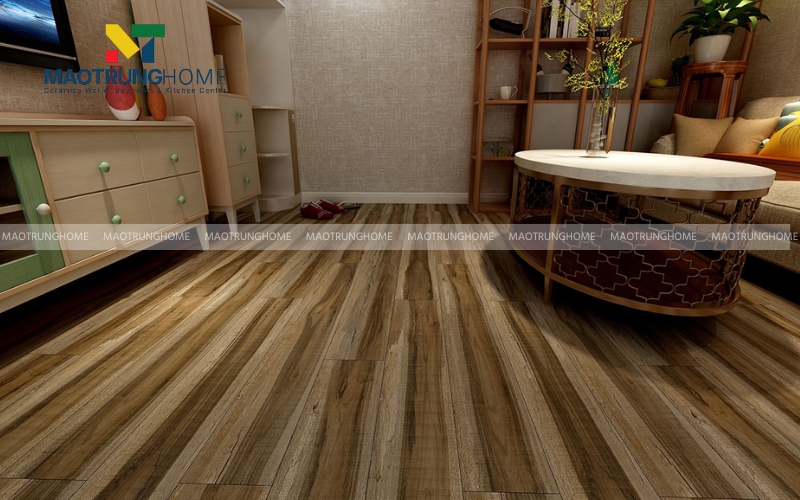 Sự kết hợp tinh tế giữa màu đất và đường vân gỗ tự nhiên sinh động