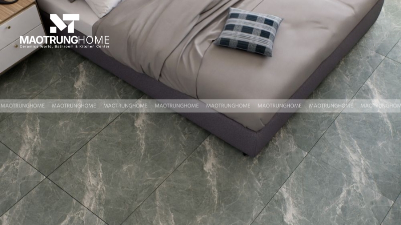 Gạch xanh cẩm thạch phòng ngủ