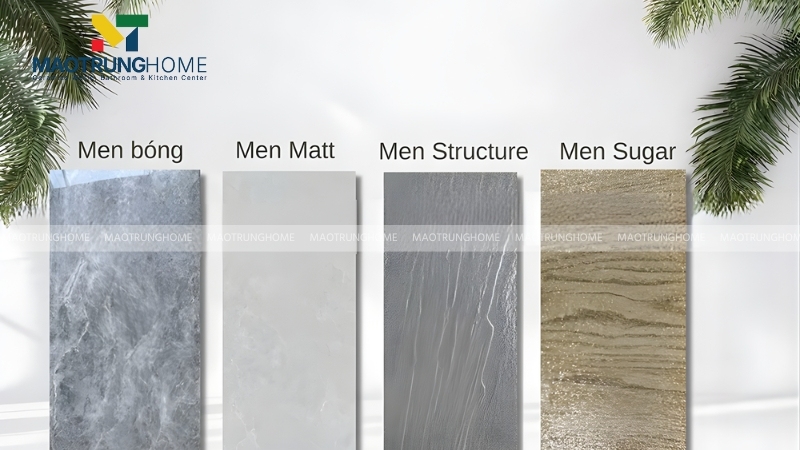 Bề mặt gạch quyết định trực tiếp đến cảm giác khi tiếp xúc chân trần