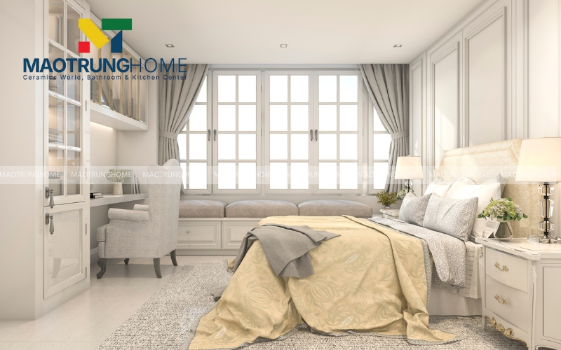 Gạch Marble 40x40 giữ độ bền màu hoàn hảo sau nhiều năm sử dụng