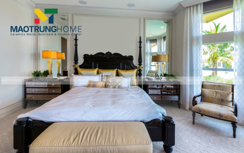 Bề mặt men mờ giúp giảm phản chiếu ánh sáng gây chói mắt