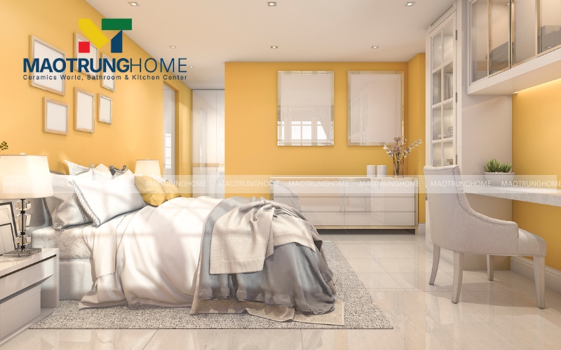 Tông màu xám nhạt hiện đại mang lại vẻ đẹp đẳng cấp cho biệt thự