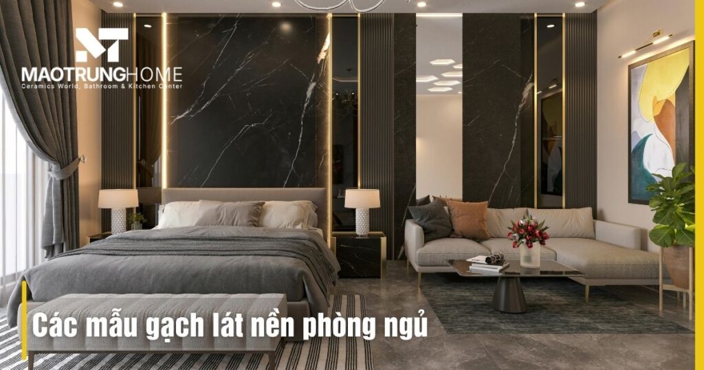 Gạch lát nền phòng ngủ