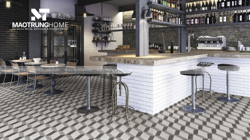 Khu vực quầy pha chế và bar