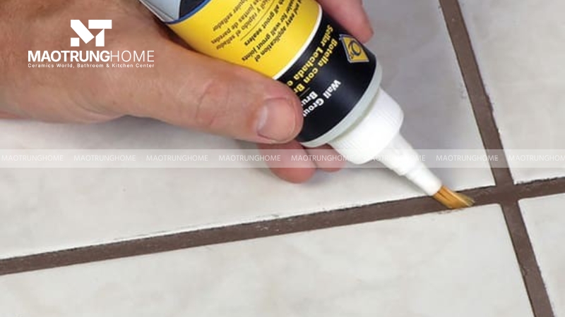 Hãy sử dụng keo chà ron gốc epoxy