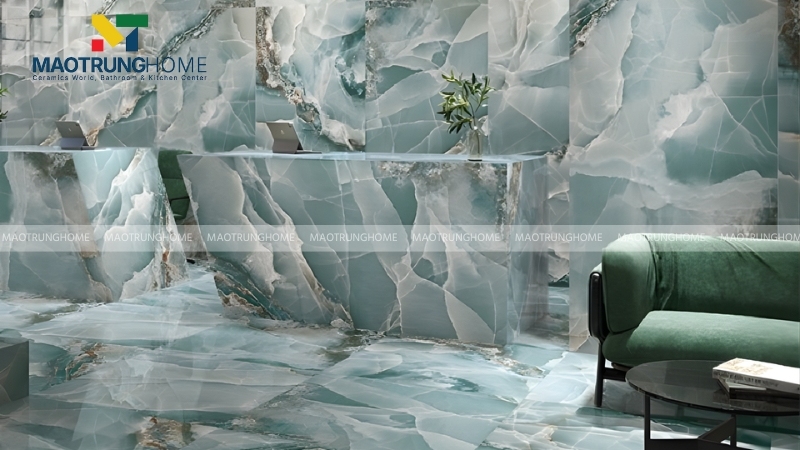 Giá gạch lát nền xanh ngọc phụ thuộc vào rất nhiều yếu tố