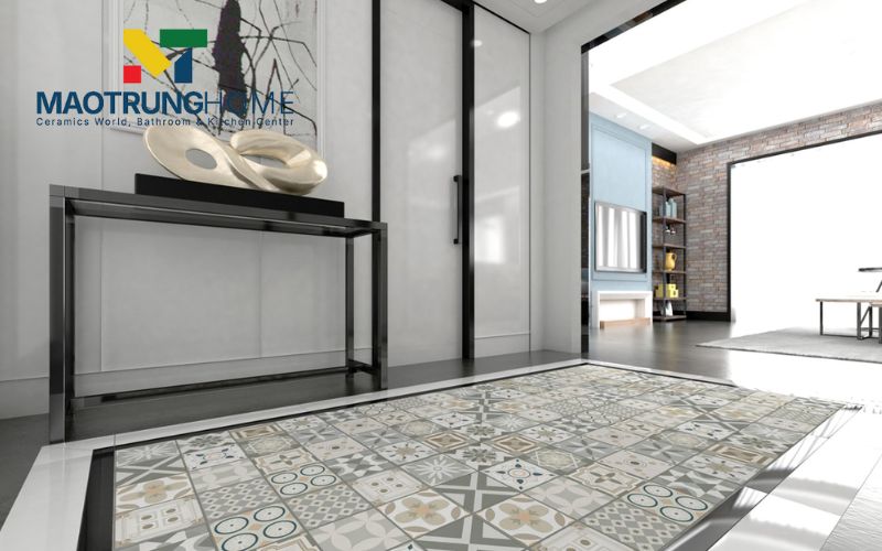 Gạch thảm cho chiếu nghỉ cầu thang và thang máy