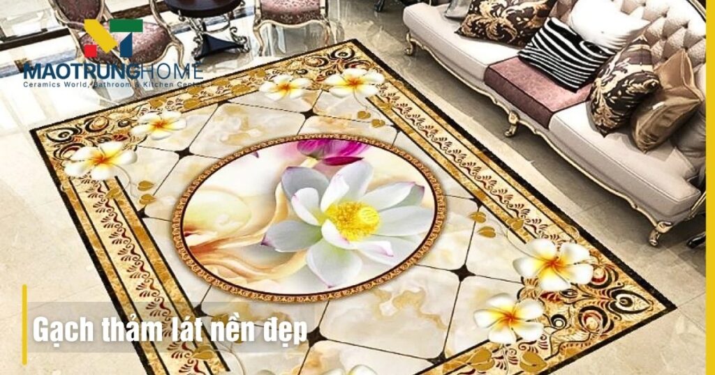 Các mẫu gạch thảm lát nền