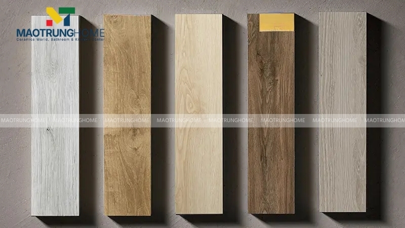 Các mẫu gạch vân gỗ hiện nay