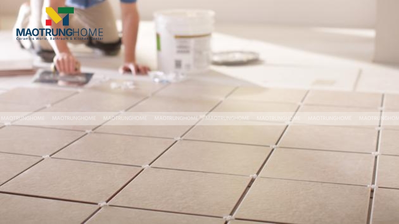 Bạn không nên lát gạch khít mạch gạch