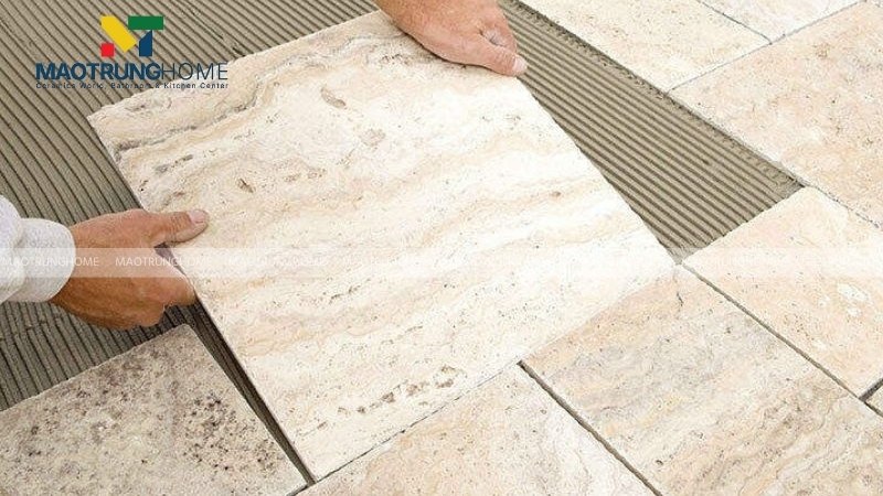 Xác định điểm bắt đầu giúp hạn chế các mẩu gạch vụn