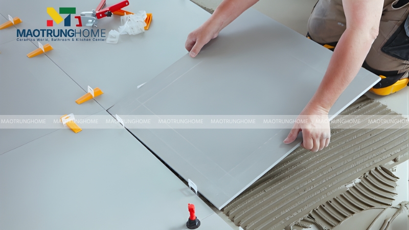 Bạn cần lát gạch đúng chiều họa tiết