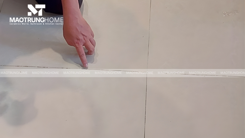 Mạch gạch giúp sàn nhà thích ứng với sự giãn nở nhiệt