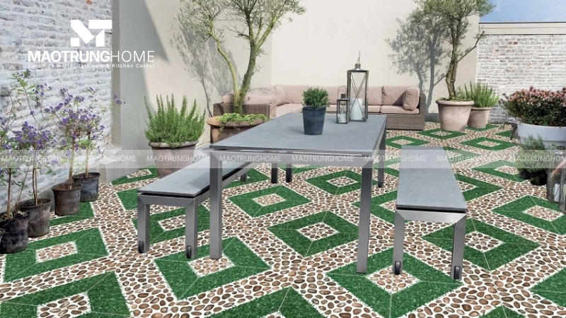 Màu sắc và họa tiết hài hòa cảnh quan