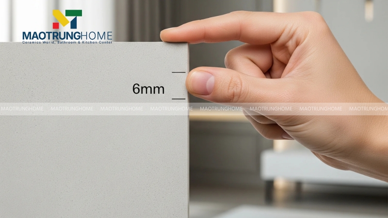 Gạch slim tile công nghệ siêu mỏng