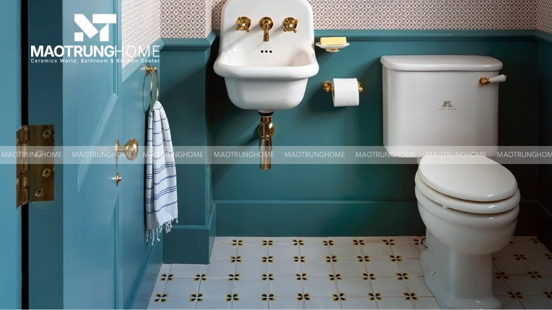 Cách chọn gạch cho nhà vệ sinh nhỏ hẹp
