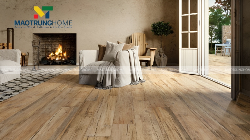 Lựa chọn màu sắc gạch theo phong cách Indochine và Rustic