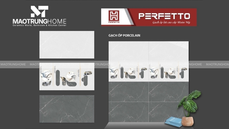 Gạch porcelain Hoàn Mỹ cho không gian cao cấp