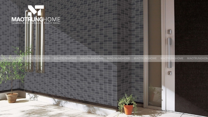 Ốp mặt tiền nhà phố và biệt thự với gạch INAX