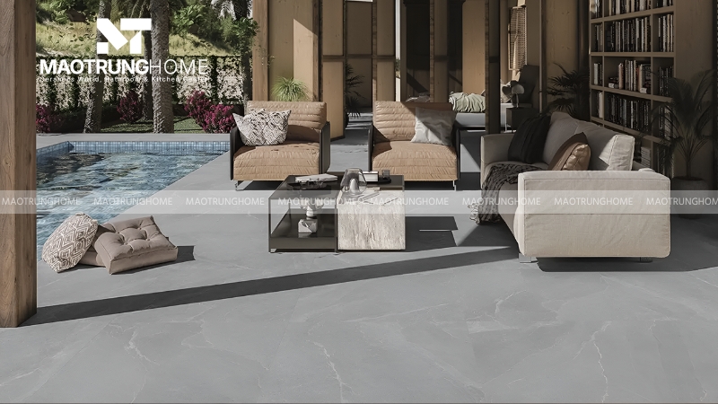 Mẫu gạch men mờ chống trơn cho không gian hiện đại (Mẫu 3)