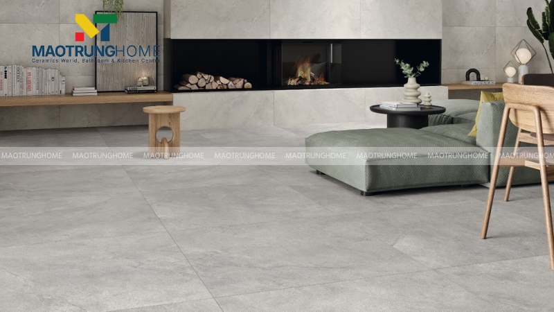 Mẫu gạch men mờ chống trơn cho không gian hiện đại (Mẫu 5)