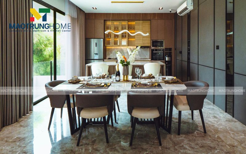 Sự sang trọng vượt thời gian từ dòng gạch vân đá Marble khổ lớn