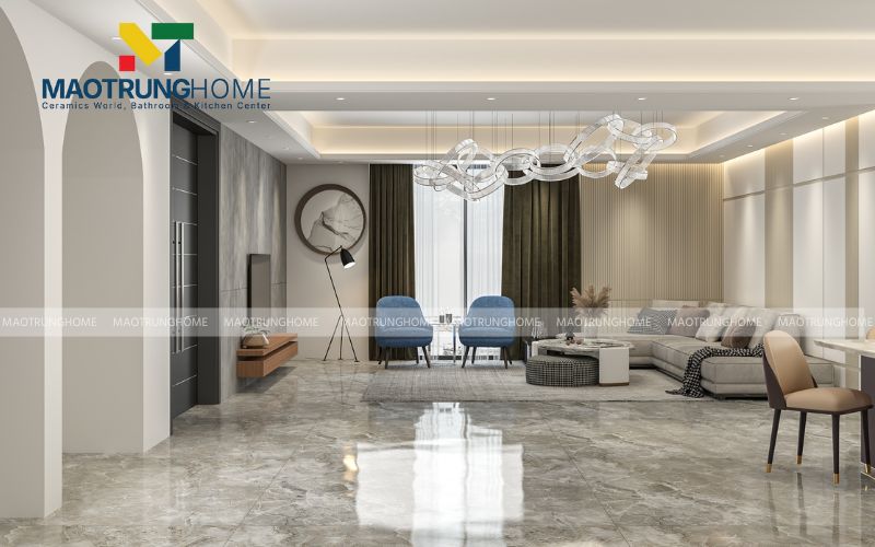 Lựa chọn hoàn hảo cho phong cách Industrial với gạch tông xám