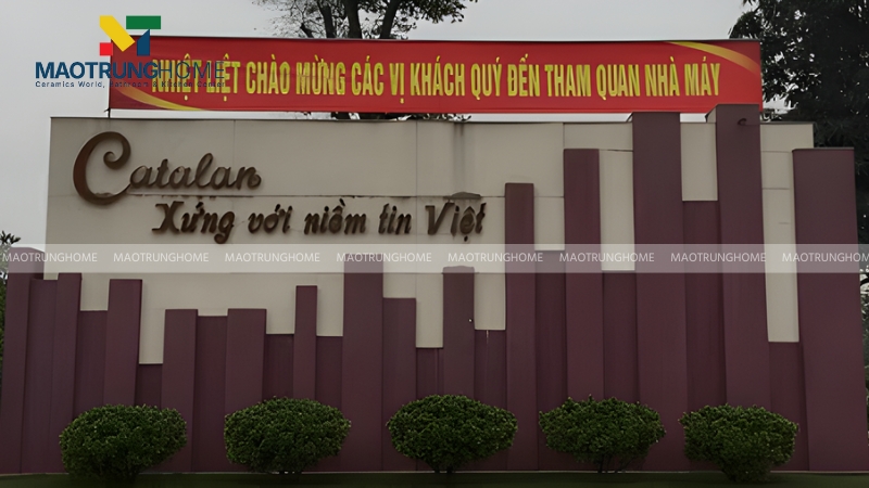 Gạch Catalan là thương hiệu của Việt Nam