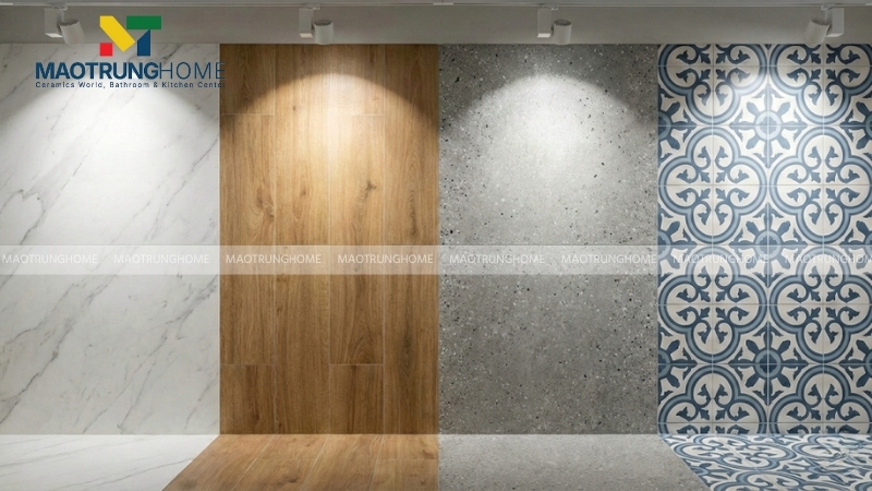 Gạch ceramic thường dùng cho ốp tường