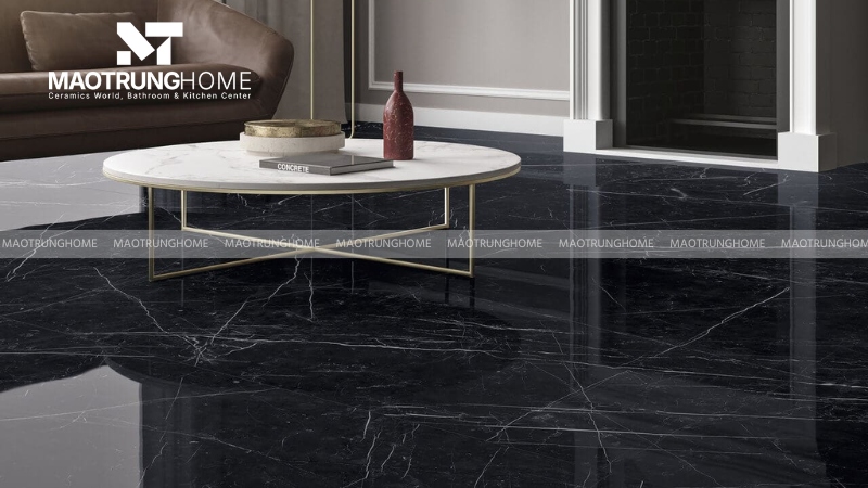 Gạch đen vân đá sang trọng (Mẫu 1)