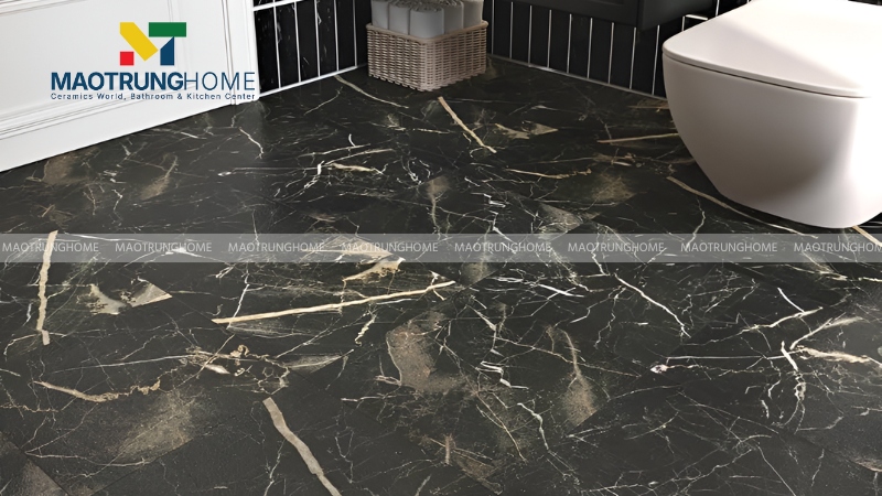 Gạch đen vân đá sang trọng (Mẫu 4)