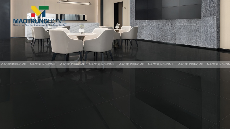 Gạch đen bóng kiếng hiện đại (Mẫu 2)