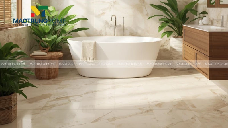 Mẫu gạch mỡ gà vân mây nhẹ nhàng (Mẫu 3)