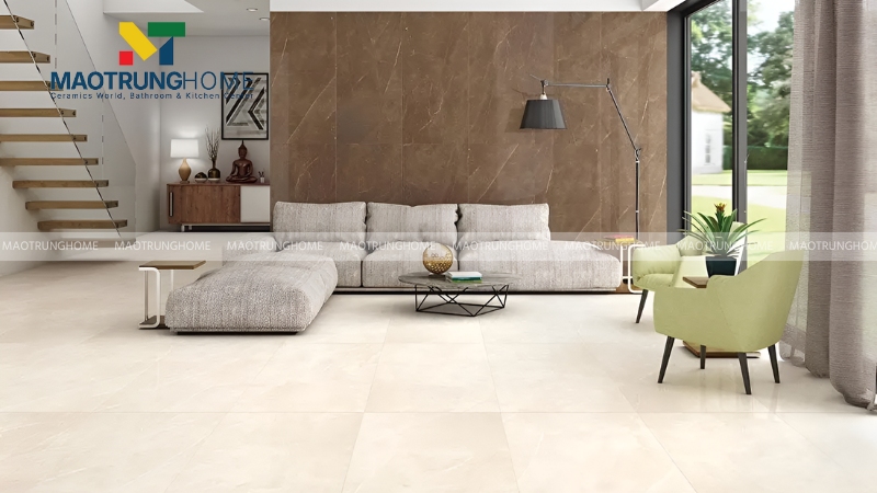 Chọn gạch lát nền màu vân mỡ cho người tiêu dùng phổ thông