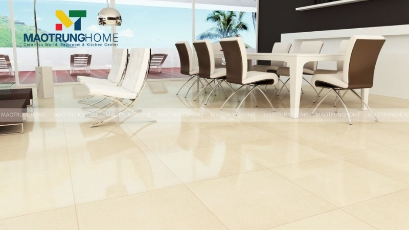 Mẫu gạch màu mỡ gà trơn thanh lịch (Mẫu 3)