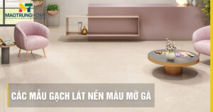 Top các mẫu gạch lát nền màu mỡ gà đẹp và sang trọng nhất 2026