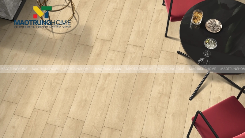 Gạch vàng kem vân gỗ (Mẫu 4)