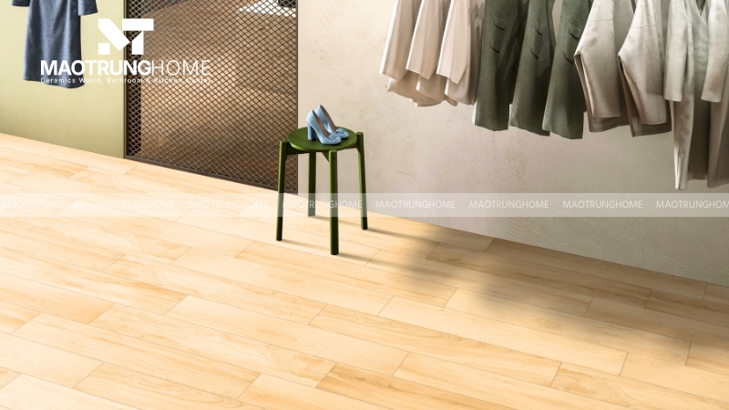 Gạch vàng kem vân gỗ (Mẫu 5)